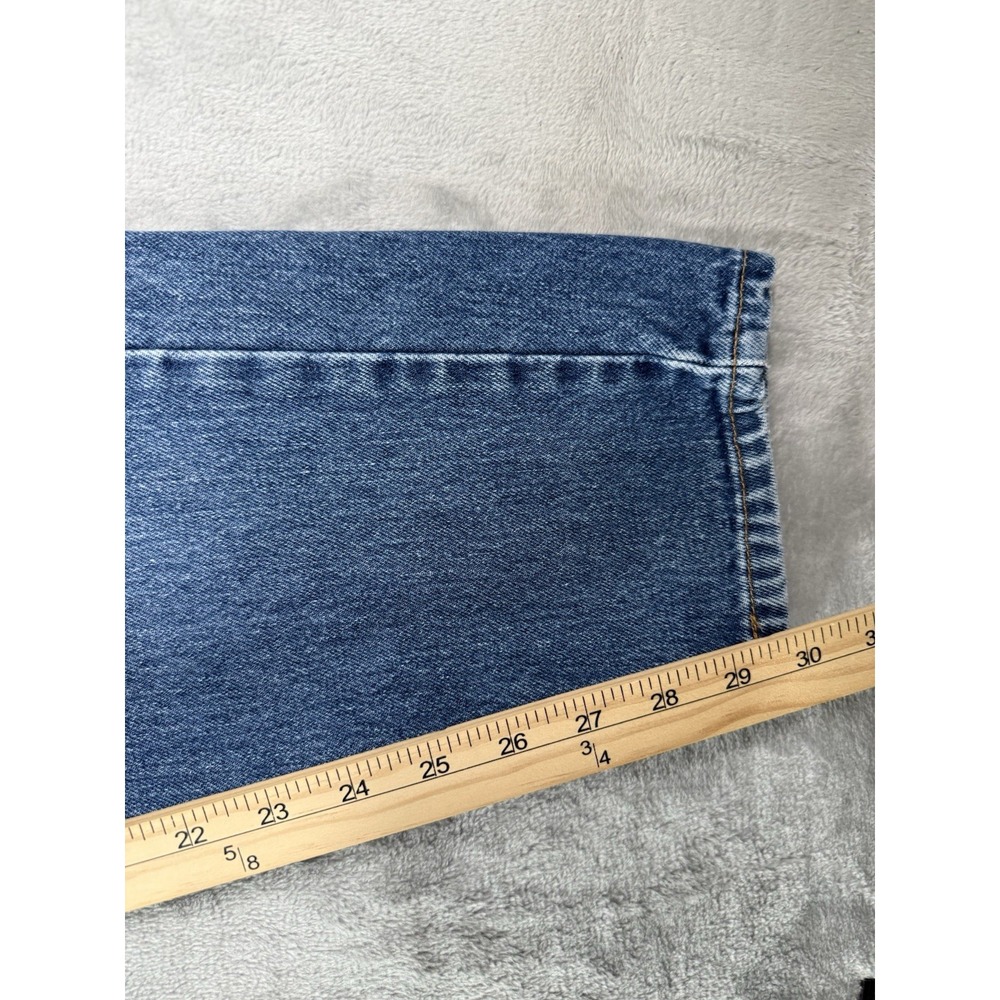 Levis 550 Jeans Women's 14 Reg Relaxed Fit Tapered Leg Vintage 90's Made In USA - Picture 5 of 14